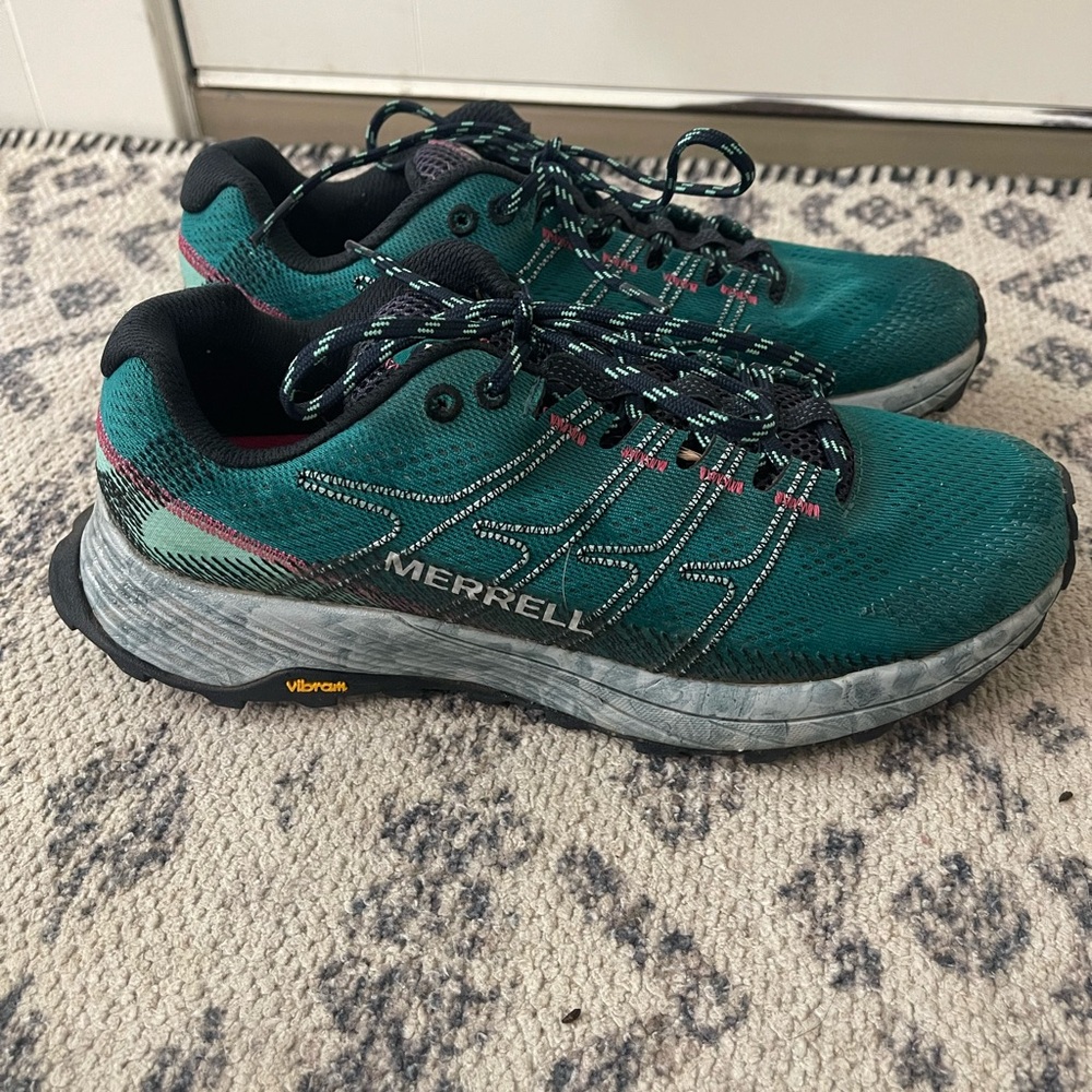 Merrell Women’s Teal Trail Running Shoes